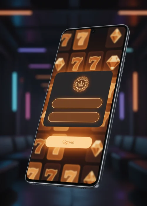 Screenshot of the Cleopatra Casino login page with email and password fields, showcasing a secure and user-friendly interface designed for players.